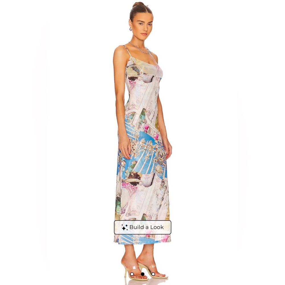 Miaou x Paloma Elsesser Thais Dress in Baroque